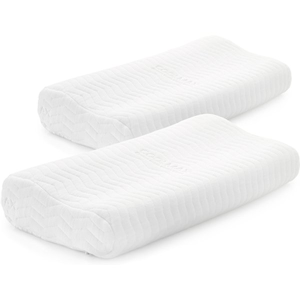4G Aircool Contour Memory Foam Pillows (Pair)