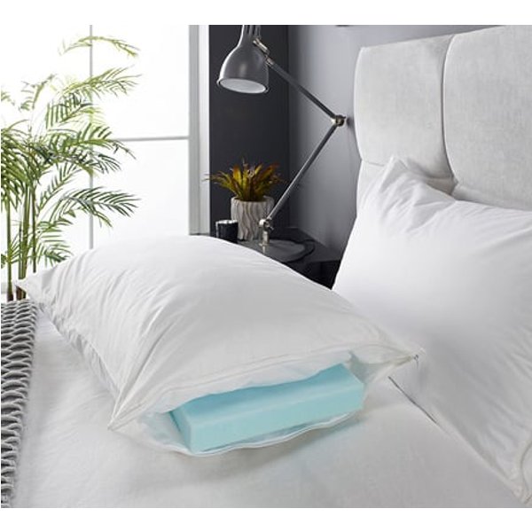 Essentials Cool Gel Core Memory Foam Pillow