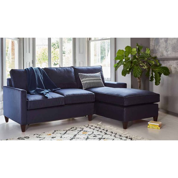 Hayes 2 Seater Chaise Sofa Bed