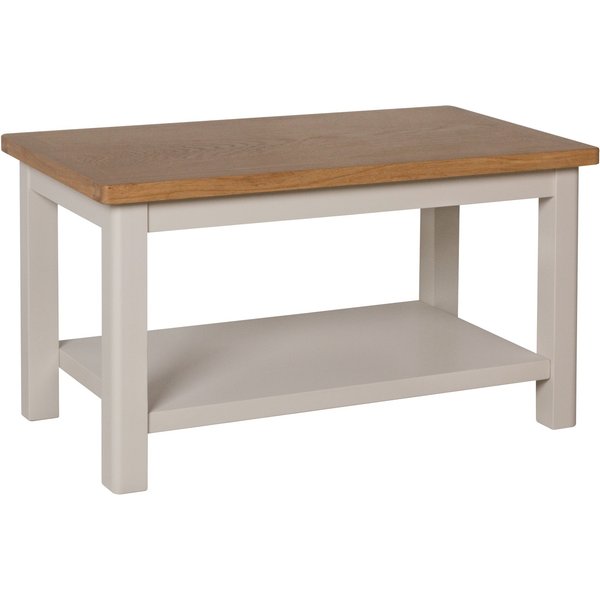 Cole Oak and Truffle Grey Small Coffee Table
