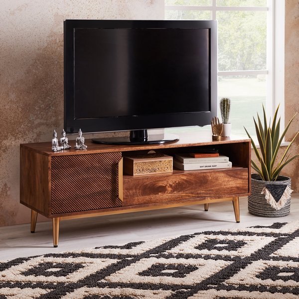 Anya Wide TV Stand Brown