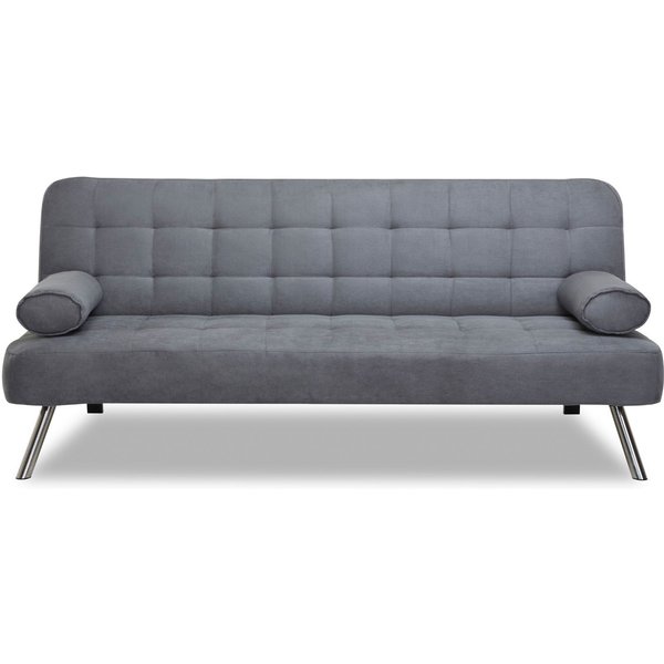 Tobi Fabric Sofa Bed Mid Grey
