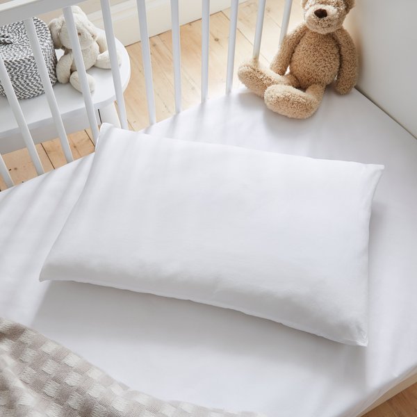 Fogarty Little Sleepers Anti Allergy Cot Bed Pillow White