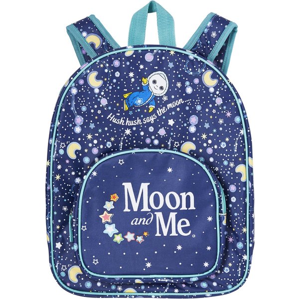 Ulster Weavers Moon and Me Baby Kids Backpack Blue, Yellow and White