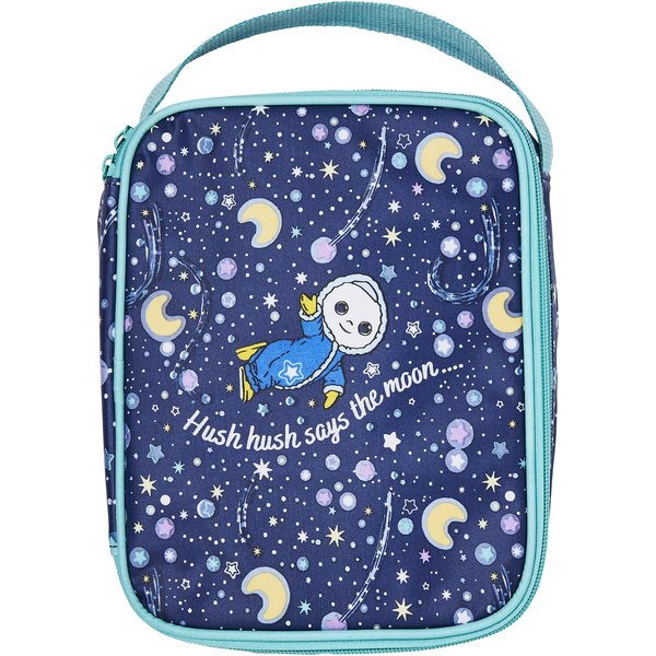 Ulster Weavers Moon and Me Baby Kids Lunch Bag Blue, Yellow and White