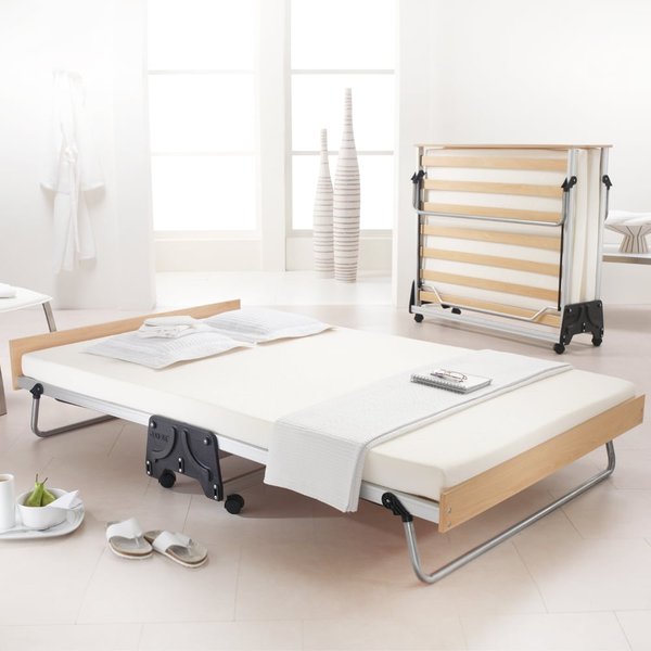 Jay-Be J-Bed Folding Bed with Anti Allergy Mattress - 3ft Single